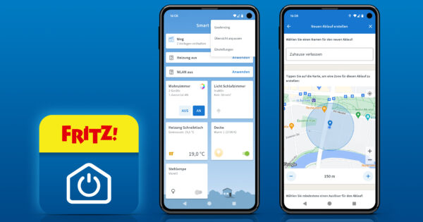 FRITZ!App Smart Home mit Geofencing