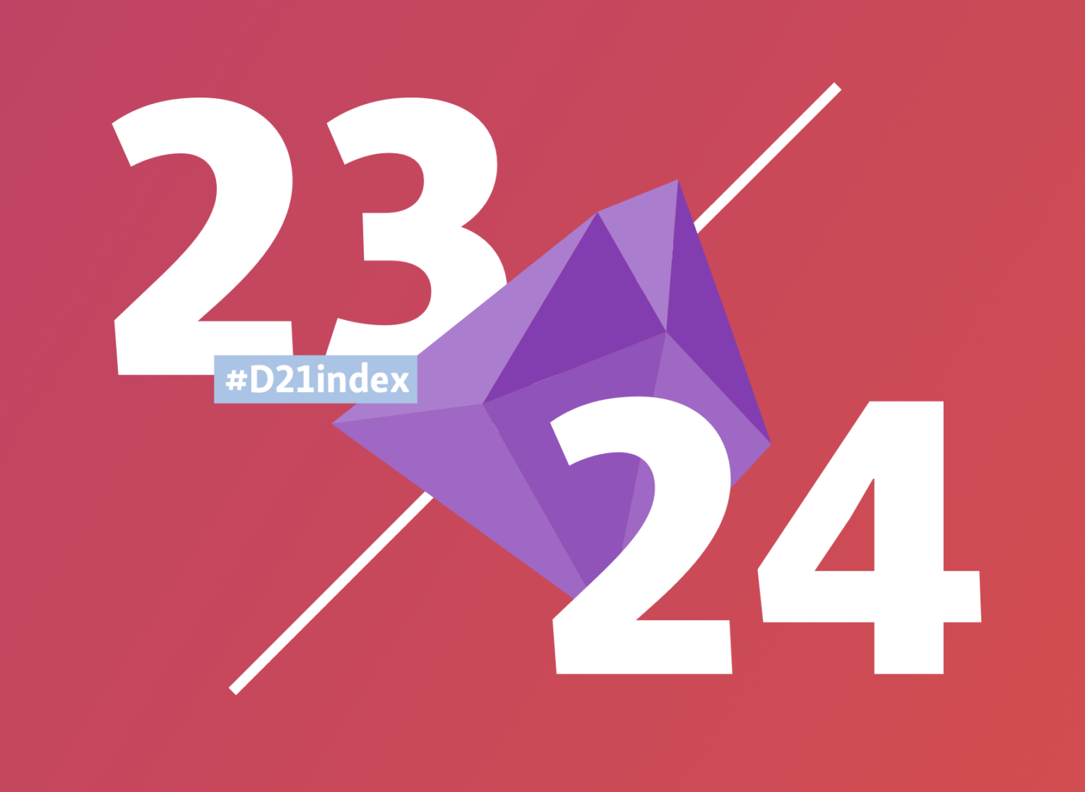 D21-Index für die Jahre 2023/2024 (Bild: cc-by 4.0 Initiative D21)