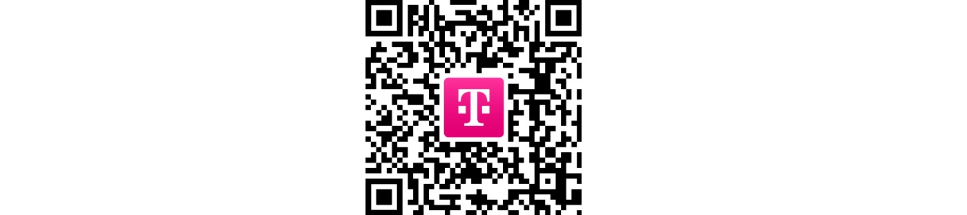 Mit dem QR-Code Magenta Moments aufrufen