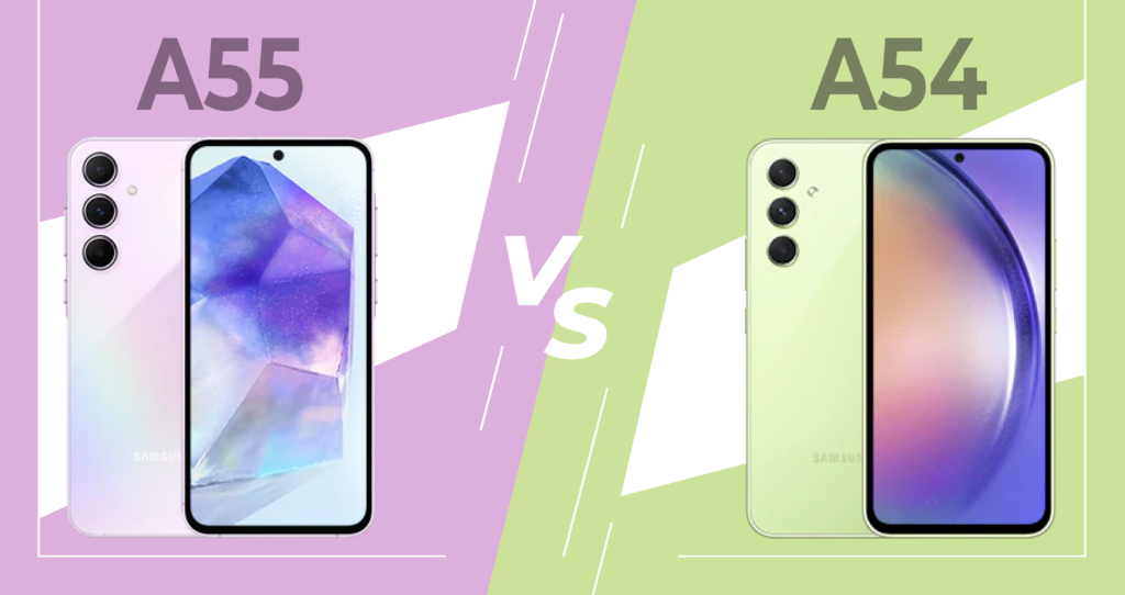 Samsung Galaxy A55 vs. Galaxy A54 Vergleich der SuperMittelklasse