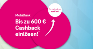 Telekom Cashback Aktion