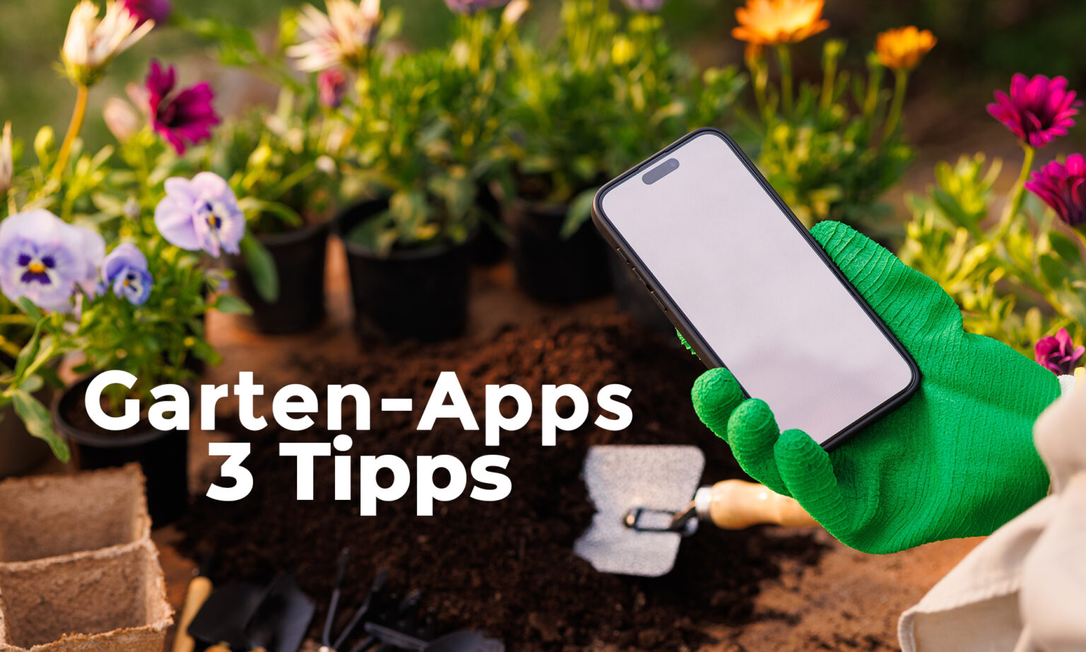 Die besten Gartenpflege-Apps