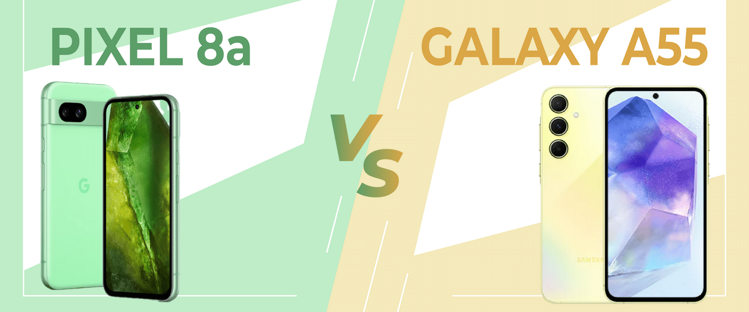 Galaxy A55 oder Pixel 8a im Vergleich - Welches Handy ist besser?