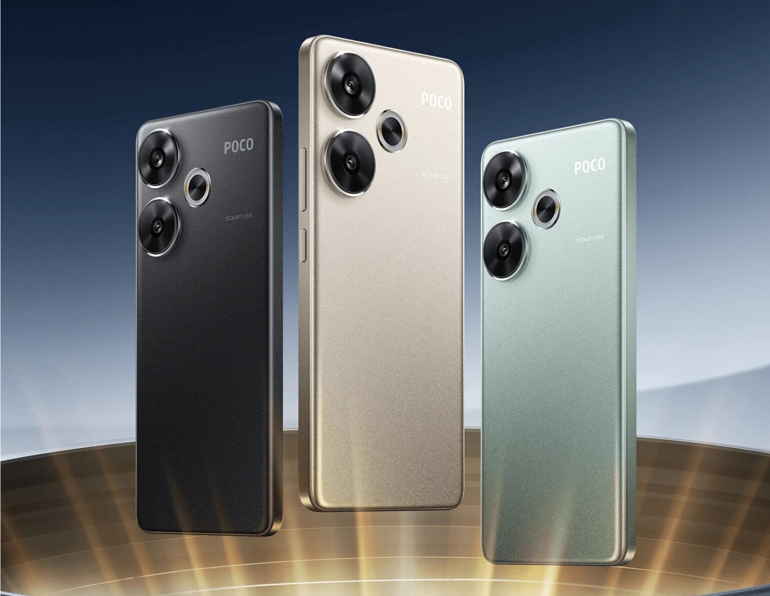 Xiaomi Poco F6 mit Vertrag in den Netzen von Telekom, Vodafone, o2 Telefónica und 1&1