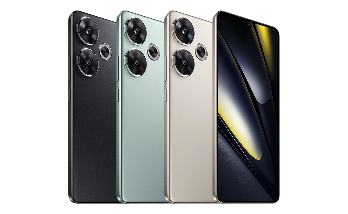 Xiaomi Poco F6 - Black, Green, Titanium - mit Vertrag in den Netzen von Telekom, Vodafone, o2 Telefónica und 1&1