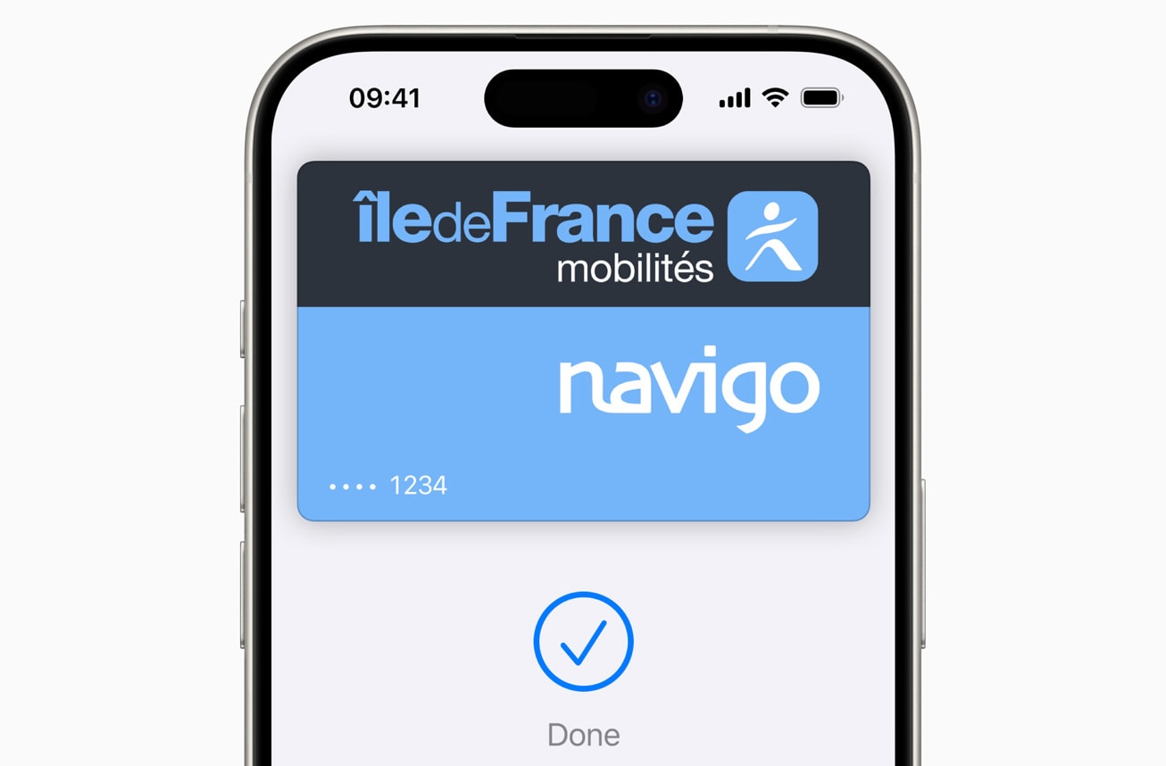 Navigo in der Apple Wallet eines iPhones. (Bild: Apple)