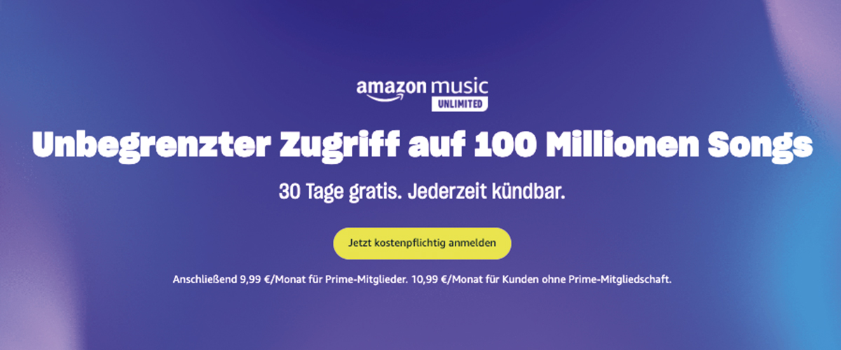 Amazon Music Unlimited Magazin