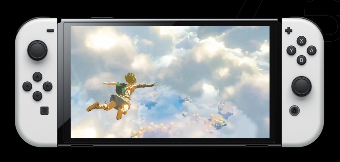 Nintendo Switch OLED Display Auflösung Vergleich