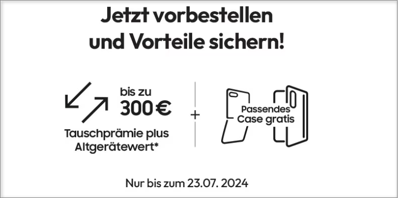 Samsung Trade-In-Aktion bei sparhandy