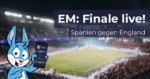 EM-Finale Spanien gegen England Livestream Free-TV schauen