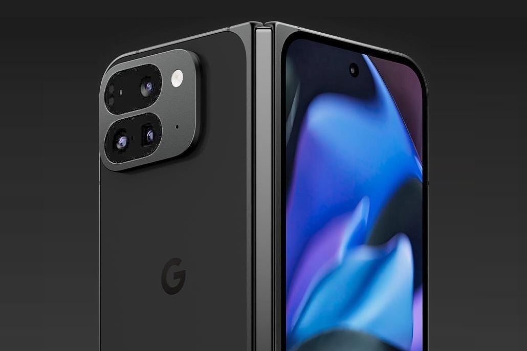 Pixel 9 Pro Fold in Obsidian