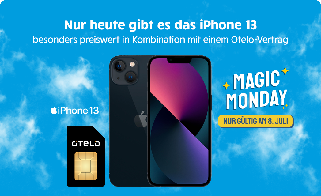 otelo Magic Monday mit otelo und iPhone 13