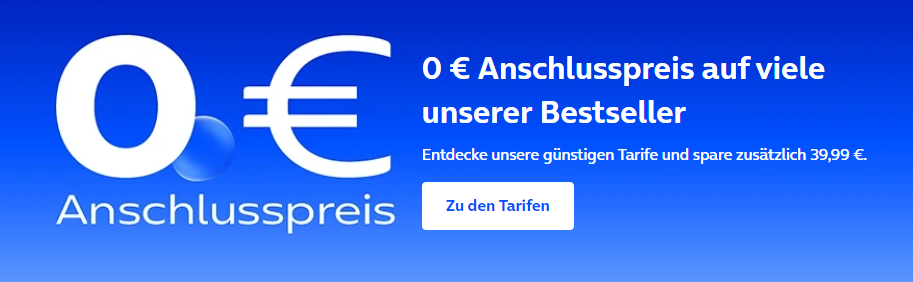 o2-Anschlusspreis sparen