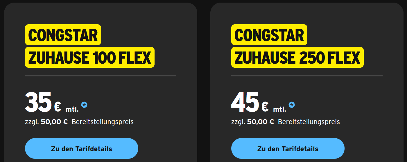 congstar Angebote DSL