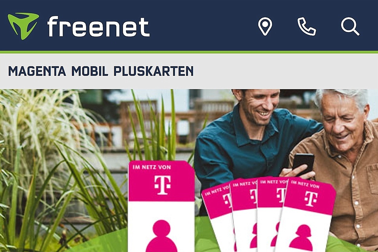 MagentaMobil PlusKarten bei freenet