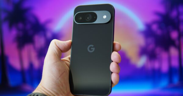 Google Pixel 9 im Test Back Design