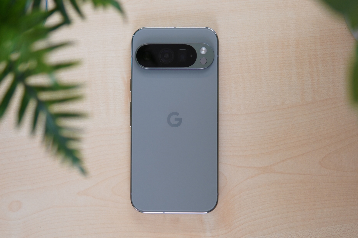 Google Pixel 9 Pro in der Farbe Hazel