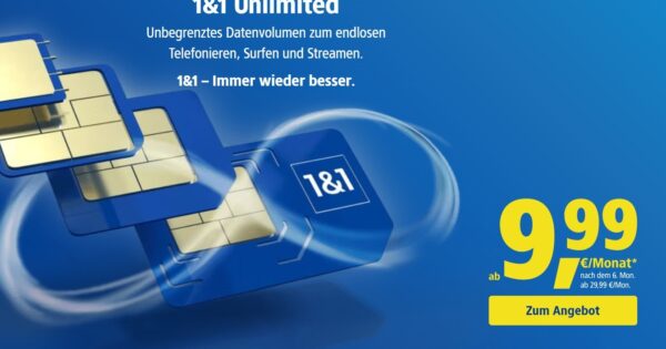 Grenzenlos, aber mit Einschränkungen: 1&1 Unlimited