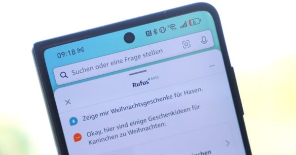 So sieht Rufus auf dem Handy aus