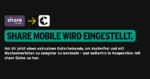 share mobile Tarife eingestellt