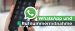 WhatsApp Rufnummernmitnahme