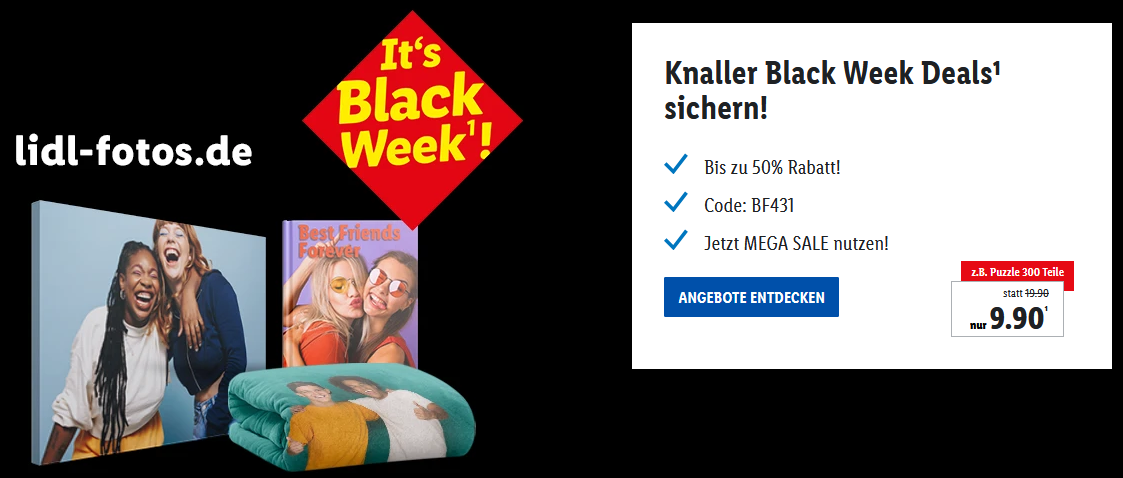 LIDL Fotos Black Week