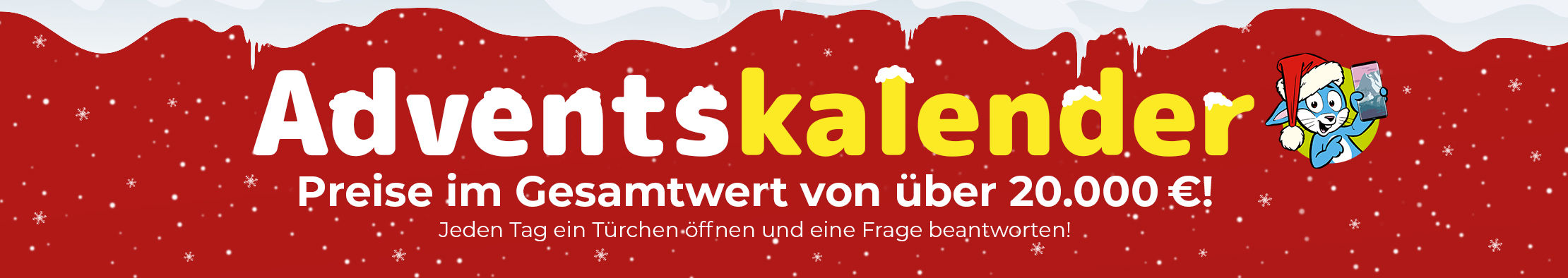 Handyhase Adventskalender 2024 - mehr 20.000 € Gesamtwert