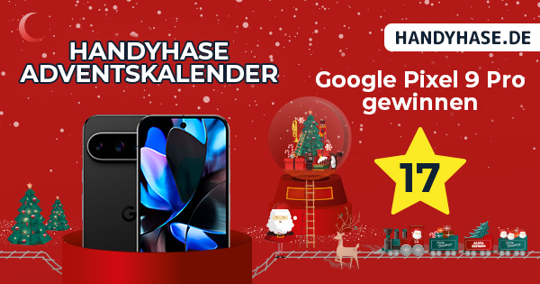 Handyhase.de Adventskalender mit Pixel 9 Pro