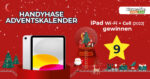 Handyhase Adventskalender: iPad gewinnen