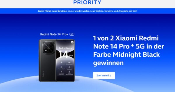 o2 verlost das Redmi Note 14 Pro+ 5G