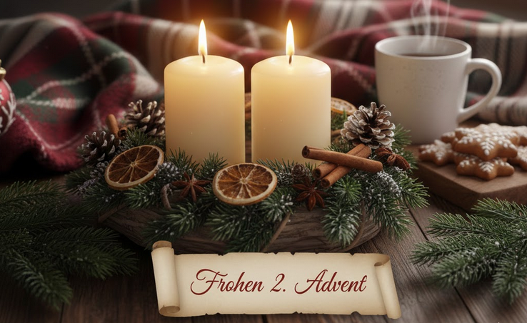 Adventsgrüße: Frohen 2. Advent