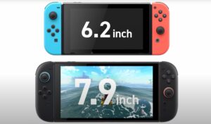Nintendo Switch vs. Switch 2 Display im Vergleich