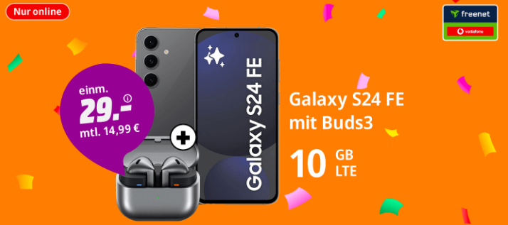 MediaMarkt Karneval mit Galaxy S24 FE Angebot