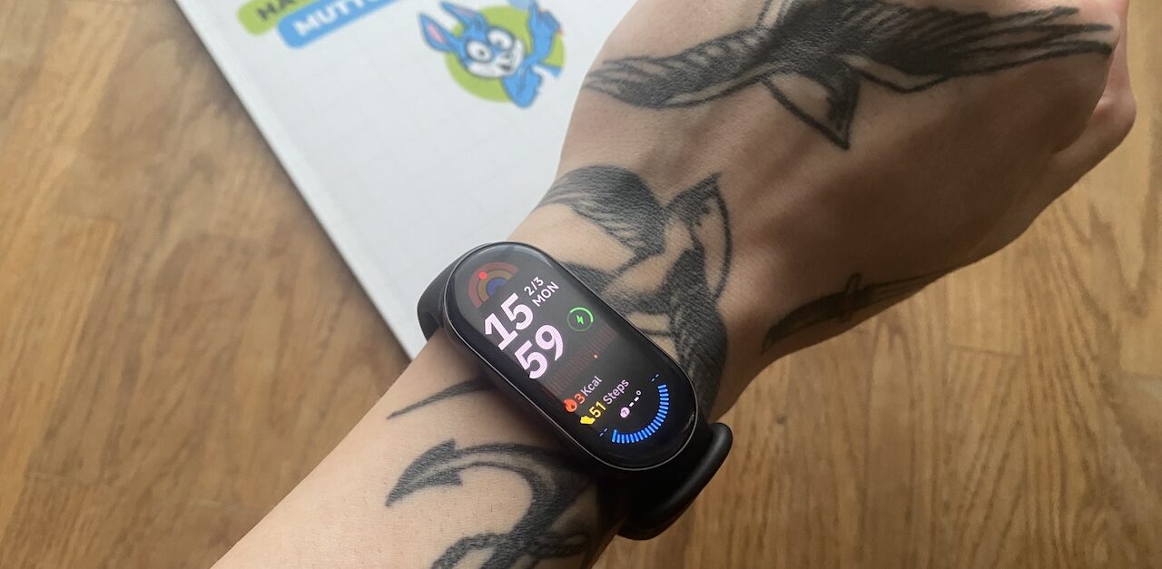 Xiaomi Band 9 auf Tattoos