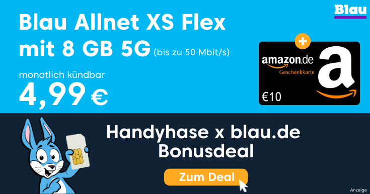 Bonusdeal Allnet XS Flex Gutschein BestChoice Amazon