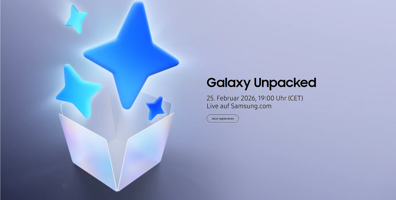 vor MWC 2026: Galaxy Unpacked 2026