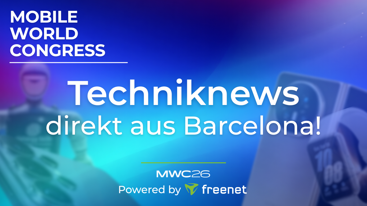 Handyhase auf dem MWC 2026 powered by freenet