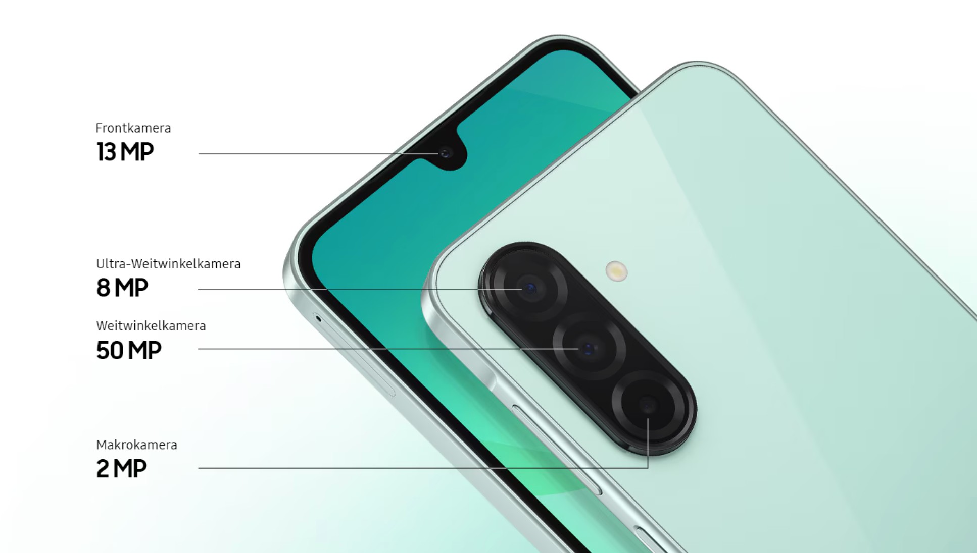 Die Kameras des A26. (Foto: Samsung)