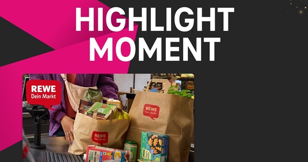 Großer REWE-Gutschein in der Verlosung bei Magenta Moments