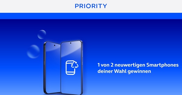 O₂ Priority verlost erneuerte Handys