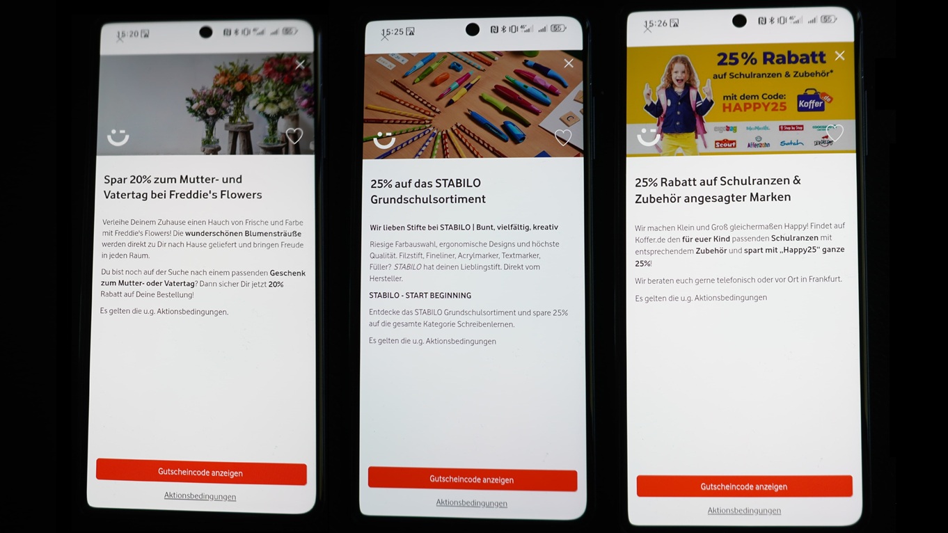 Vodafone Happy Deals im Mai