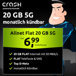 Crash Allnet Flat 20 GB 5G
