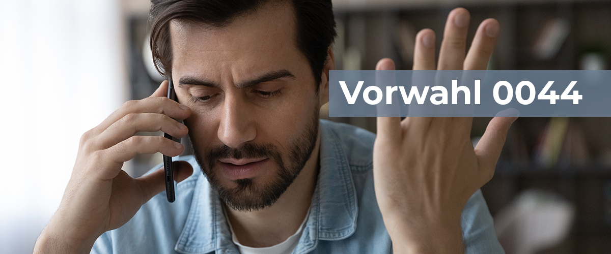 Vorwahl 0044 / +44 Anrufe aus Großbritannien: Spam?