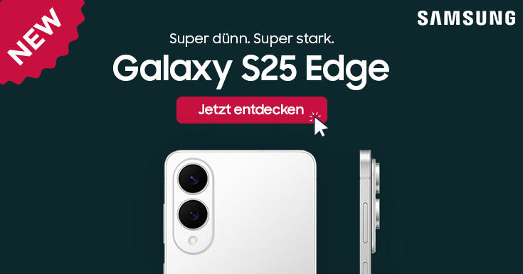 Galaxy S25 Edge Magazinbanner