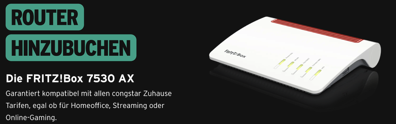 congstar Router mieten