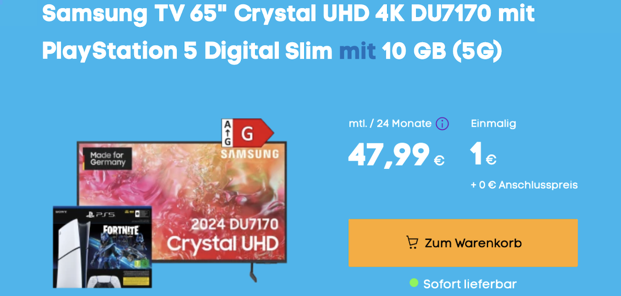 Blau Dark Deal