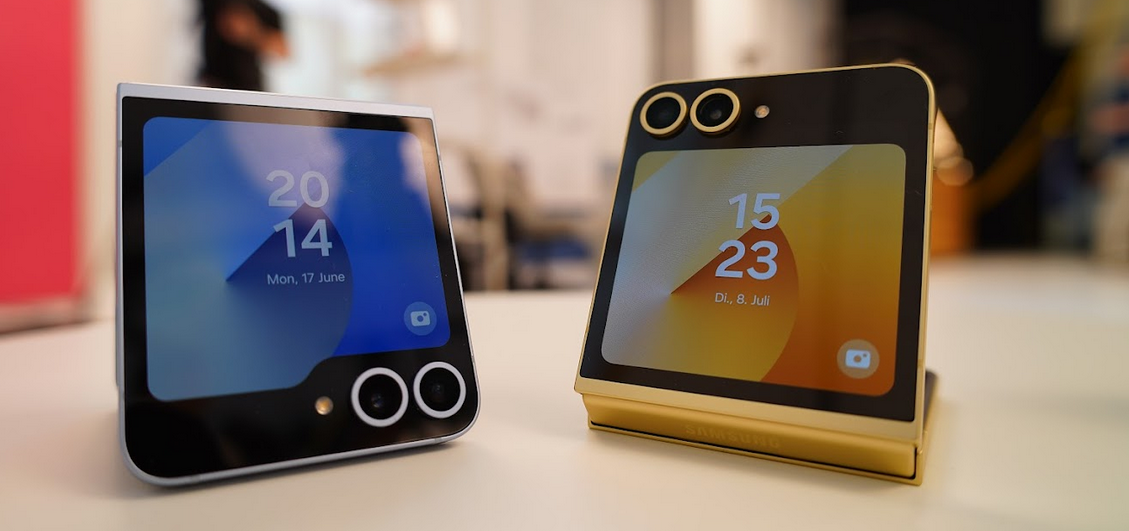 Galaxy Z Flip 7 Frontansicht - Bild: Jonatan Wille für Handyhase.de