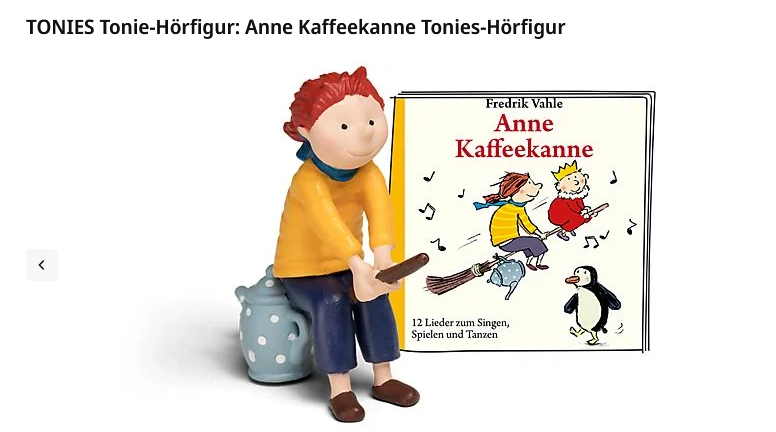 Anne Kaffeekanne in der Tonies Aktion