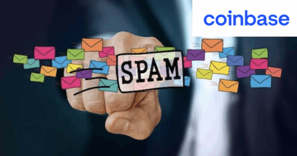 Coinbase Spam SMS Betrug