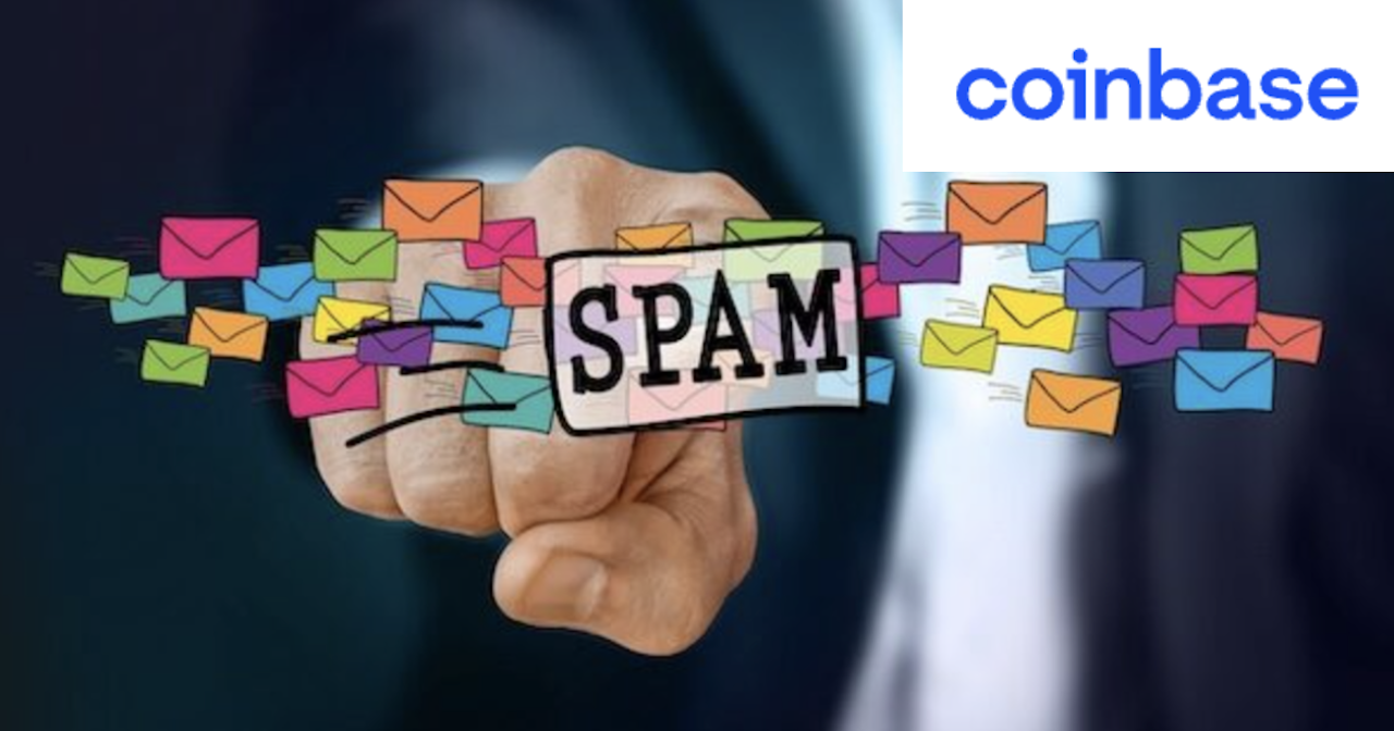 Coinbase Spam SMS Betrug